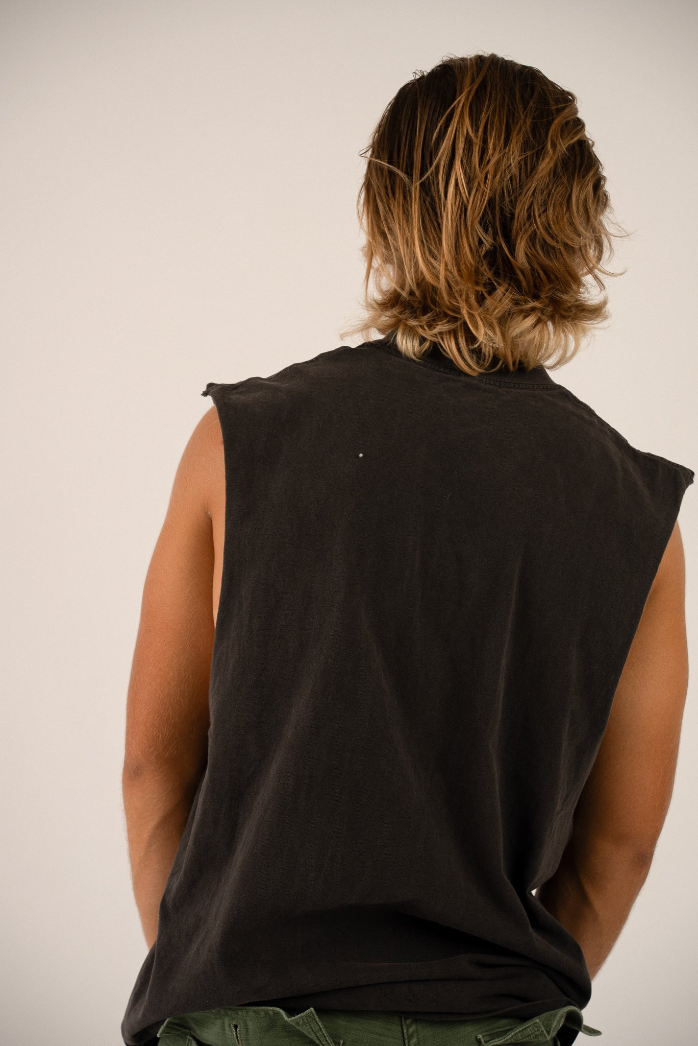 Sleeveless Cotton Tee