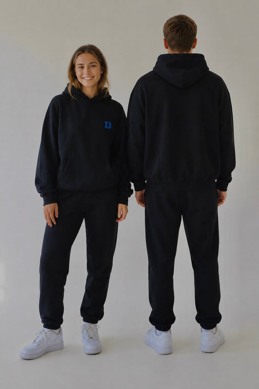 Vintage Black Signature Hoodie