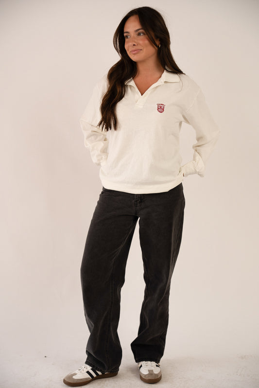 Long Sleeve Heritage Polo