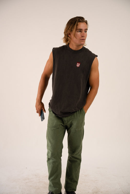Sleeveless Cotton Tee